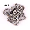 Catene Fashion Bohemian Colorful Candy Crystal Glass Bead Charm Collana 2023 Women's Ethnic Annodato Long Craft JewelryChains