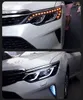 Automobile Headlights For Toyota Camry JP 20 15-20 17 LED Crown Style Driving Lights Turn Signal Lights Upgrade