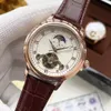 2023 nouvelle marque originale hommes d'affaires paneraiss montre classique boîtier rond montre mécanique montre-bracelet horloge - une montre recommandée pour décontracté a14
