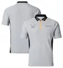 T-shirts hommes Hommes et femmes 2023 F1 Team T-shirt Polo Costume quatre saisons Formule 1 Costume de course officiel avec personnalisé