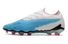 Mannen Voetbal Schoenen Phantom GX Elite DF Link FG Slip-on Vrouwen Jongens Hoge Laarzen Cleats Maat 39-45 MET DOOS