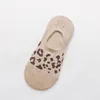Women Socks 5 Pairs Spring Summer Arrivals 3D Leopard Printed Kawaii Sexy Ankle Funny Female Boat