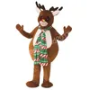 Ventes chaudes Renne Costume De Mascotte Simulation Personnage De Dessin Animé Tenues Costume Adultes Tenue De Noël Carnaval Déguisements pour Hommes Femmes