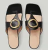 23S Summer Streetwear Blondie Thong Sandals Buty Kobiet Black White Nude Nude Calfsk Flip Flip Flip na Lady Casual Walking Shoe EU35-42 Pudełko