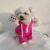 Ubrania z kapturem dla psów ubrania pies grube ciepłe psy ubrania zwierzak