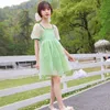 Girl's Dresses Kids Summer Dress Floral Girl Party Dress Neweset Kid Dress Casual Style Children's Clothing 6 8 10 12 14