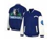 Wolf Stickerei Basketball Jacken lange Lederärmel Frauen Designer Jacke Frühling Baseball Damen Mäntel