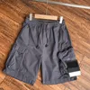 Calças masculinas Mens Shorts Designers Cargo Badge Patches Verão Sweatpants Calças Esportivas 2023Ss Grande Bolso 372