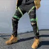 Mens Jeans Fall Skinny Slim Straight Fashion Black Youth Street Pants Trend Ripped Cargo White Summer 230327