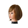 Wig Stand 55cm Bald Mannequin Head With Clamp Cosmetology Manikin Head For Makeup Practice Female Maniqui Head For Wig Making Hat Display 230327
