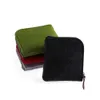 Wallets Cheap Wool Felt Mini Coin Purse Wallet Women Men Change Bag ID Holder Wallets Key Chain Mini Bag Felt Retro Bag 2022 G230327