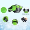 Dog Apparel Adjustable Dog Life Jacket with Rescue Handle Sport Safety Rescue Vest Dog Clothes Puppy Float Swimming Suit for All Pet Dogs 230327