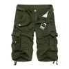 Shorts pour hommes nouveau 2019 été Camouflage militaire hommes Cargo Shorts décontracté lâche pantalons courts hommes grande taille tactique Pantn Corto Hombre W0327