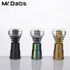 Newest 14mm&19mm female jointed ti nail with quartz bowl titanium nail with nitriding treatment color for Glass Water Pipe Bong