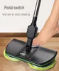 Mops Auto Rotating Electric Mops Floor Cleaning Wiper Cordless Sweeping Handheld Wireless Microfiber Mop Floor Washer Cleaning Tools 230327