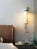 Wall Lamps Black White Iron Lamp With Pull Switch Modern Minimalist Bedside Light Nordic LED Reading Indoor