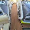 2004 Malibu 21 VLS Swim Platform Cockpit Pad Boat EVA Foam Teak Deck Floor Mat Auto Backing Ahesive SeaDek Gatorstep Style Floor