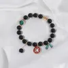 Charm Bracelets Korean Handmade Candy Color Beads Lucky & Bangles For Women Coin Pendant Bracelet Female Jewelry Gifts