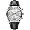 2023 Montres de luxe pour hommes Série cinq points Tous les cadrans fonctionnent Montre à quartz pour hommes de haute qualité 1888 Top horloge de marque de luxe Mode Forme ronde CARLF FLY BACK