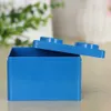 Storage Boxes Bins New Creative Plastic Storage Box Vanzlife Building Block Shapes Saving Space Box Superimposed Desktop Container Organizer P230324