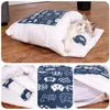 Camas de gato Cama quente Pets Bag de dormir São