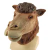 Party Masks LaTex Full Head Domestic Animal Camel High Quality Fancy Dress Pest Party Masks 230327