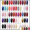 Gel pour ongles 100% tout nouveau vernis à tremper 403 couleurs 15 ml 12 pièces lot pour Salon Nail272Q livraison directe 2021 santé Dh02W