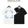 Designer Luxury Men's T Shirts Premium Cotton Printing Brand Casual offs Tops For Size S-2XL Black Colors T-Shirts Back Arrow X Kort ärm Summer Women Loose Tees