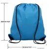 Sublimationsrohlinge Blank Dstring Rucksack Cinch Taschen Kinder Nylon D String Pack für DIY Drop Lieferung 202 Dh4O9