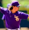 College Baseball Wears Aaron Nola Kevin Gausman Koszulka baseballowa LSU Tigers Andrew Stevenson 8 Mikie Mahtook 5 Aaron Hill Jacob Berry Koszulki LSU