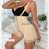 Taille buik Shaper Guudia Open buste borysuits buikcontrole slipje met afneembare riemen hoge taille shaper slipjes open crotch vrouwen shapewear 230327