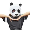 Party Masks Panda 3D Animal Mask Diy Cut Free Party Halloween Shop Decoration Tools Origami Headcover 230327