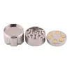 Geïndividualiseerde en creatieve rookmolen Bullet Clip Drie Lagen Multi Bell Style Zink Alloy Grinder