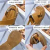 Sandaler Barn mode Sandaler Buckle Cross Band Three Colors Open Toe Girl's Summer Shoes 26-36 Tjock Bottom All-Match Kids Shoes W0327