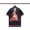 New Summer T Shirt Mens Womens DesignersT-shirts Loose Tees Tops Man Casual Shirt Luxurys Clothing Streetwear Shorts Sleeve Polos Tshirts Size M-3XL