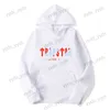 Erkek Hoodies Sweatshirts Trapstar Hoodie Set Fashion Womens Street Wear Sweatshirt T230327