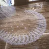 Bridal Veils Formal Long Lace Appliques With Comb Ladies Wedding Veil Sequins Cathedral Church Bride Headpieces 4M