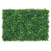 Decorative Flowers 440x60cm Artificial Green Plant Lawns Carpet For Home Garden Wall Landscaping Plastic Lawn Door Shop Backdrop Image Grass