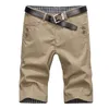 Men's Shorts Summer Casual Short Men Multi Pocket Cargo Shorts Mens Fashion Knee Length Men Casual Shorts No Belt Mens Clothing 230327