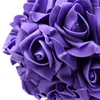 Flores decorativas Pomander Ball Rose Form Pew Bows Festas de casamento Supplies