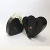 Emballage cadeau 2023 Stock clair 2 pièces/ensemble boîte à fleurs en forme de coeur fournitures de fleuriste cadeaux de mariage saint valentin