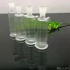Narguilés Mini filtre en verre rayé Bongs en verre en gros Brûleur à mazout Conduites d'eau en verre Plates-formes pétrolières