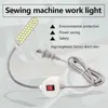10/20/30 LED Endüstriyel Dikiş Makinesi Aydınlatma Lambası Giyim Makinesi Aksesuarları Işık 360 ° Esnek Boyama