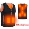 Vestes de chasse zones hiver extérieur USB gilet chauffant thermostatique lavable électrique sport alpinisme vêtements chauffantschasse