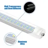 8ft fluorescerende buizen FA8 LED -buisverlichting 2400 mm 8 ft T8 T10 T12 enkele pin 36W 45W 72W 144W Deurkoeler Lampen Vervanging 90W Winkels Garage Warehouse