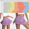 SKIRTS Cloud Hide Mulheres Saias de Tênis Seguro XS-XXL Golf Running Pantskirt Pantskirt Sexy Sports Fitness Gym Shorts Pocket Pocket High Skort 230327