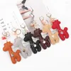 Keychains Keychain Giraffe Deer Pendants DIY Miss Women Handbag Bag Car Key Chain Ring Holder Keyring Jewelry Gift
