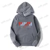 Erkek Hoodies Sweatshirts Trapstar Hoodie Set Fashion Womens Street Wear Sweatshirt T230327