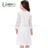 Girl's Dresses High Quality Summer Baby Girls White Wedding Dresses Korean Children Clothing Birthday Party Lace Princess Dress for Gilrs Kid