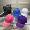 Luxurys Desingers Письмо Бейсболка Женские кепки Manempty вышивка Солнцезащитные шляпы Модный дизайн для отдыха Блочная шляпа 10 цветов Вышитые промытые солнцезащитные кремы красивые